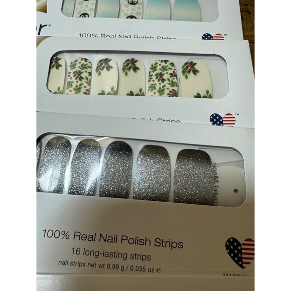 Color Street 100% Real Nail Polish Strips Variety Pack Bundle Of 5 NEW - Picture 4 of 12